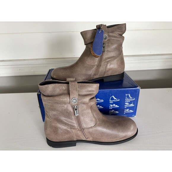 BIRKENSTOCK SARNIA BOOT MUD SUEDE SIZE 6 US Eu 37